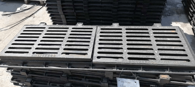 文安球墨铸铁连体双篦展示